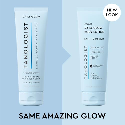 Tanologist Firming Daily Glow Body Lotion, Light/Medium, 8.45 fl oz