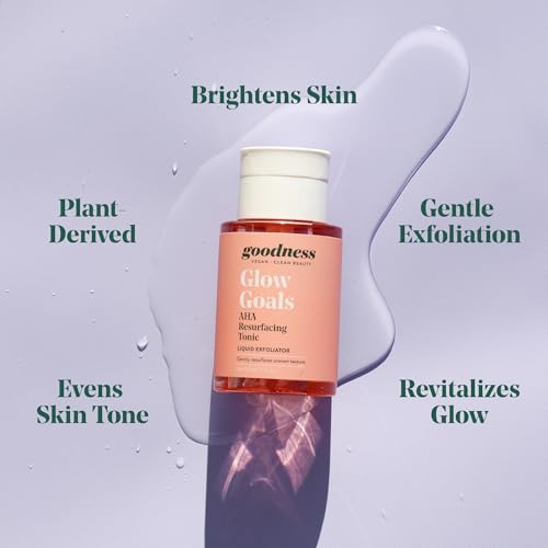 Goodness Glow Goals AHA Resurfacing Tonic - 5 fl oz