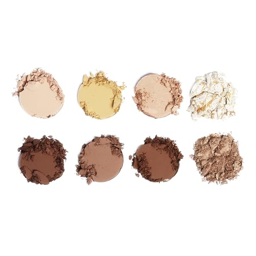 Revolution Ultra Contour Face Palette - 8 Powder Shades for Sculpting