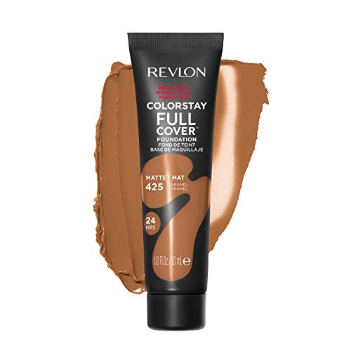 Revlon ColorStay Full Cover Foundation 425 Caramel - 24HR Matte Finish