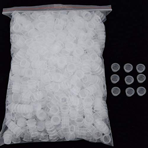 DOWEI Large Tattoo Ink Caps #15 - 1000pcs Disposable Pigment Cups