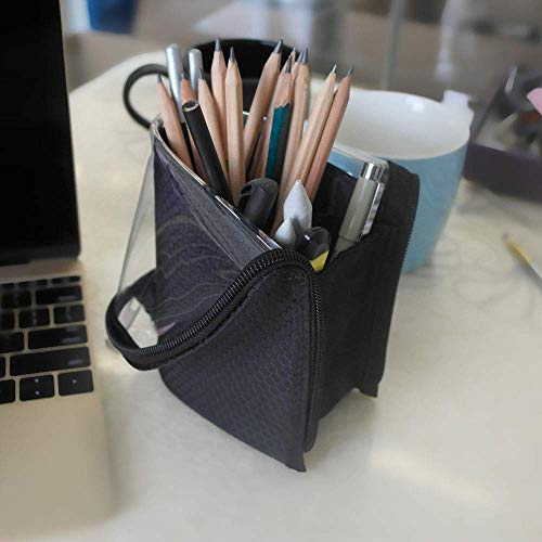 Travel Makeup Brush Organizer Bag 2-Pack Waterproof Portable Cosmetic Pouch