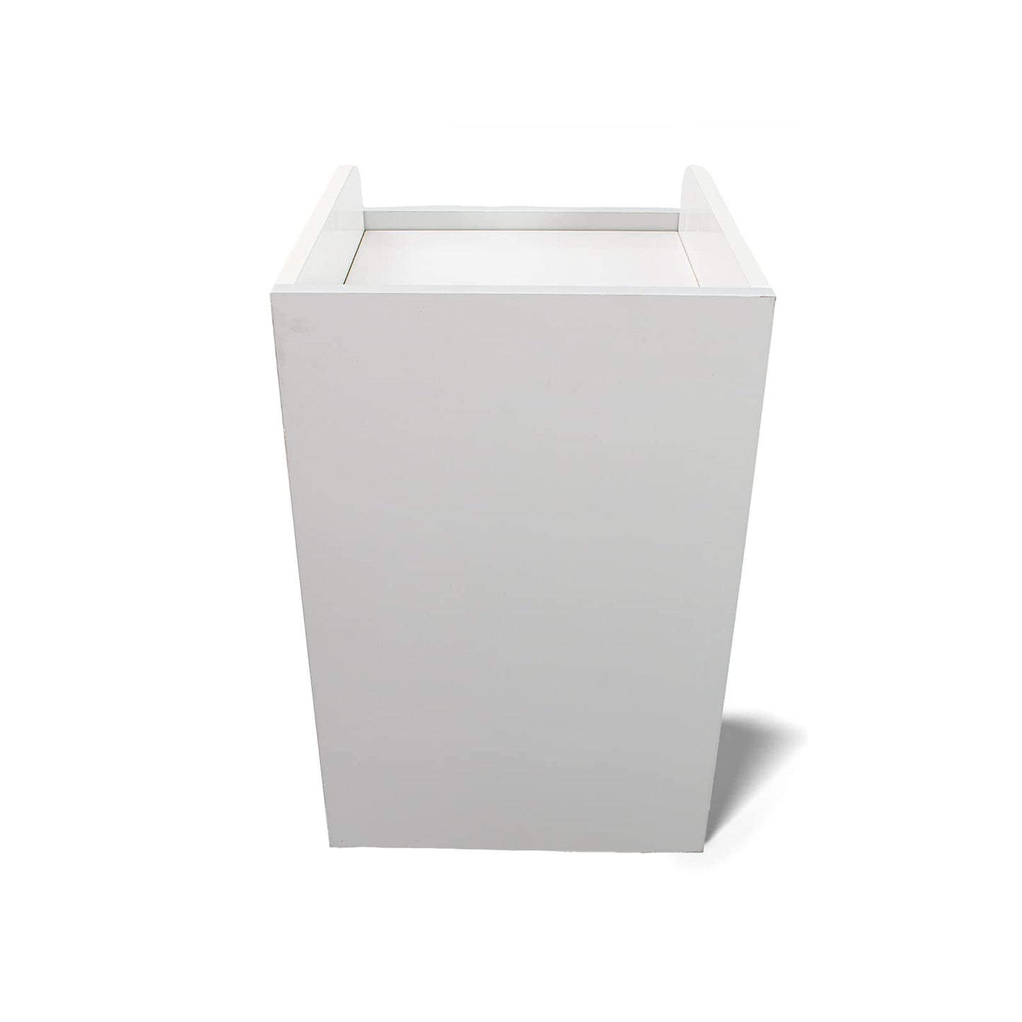 Milan Pedicure Trolley Pedi Rolling Cart Nail Salon Spa Storage Drawer, White/Ash Grey