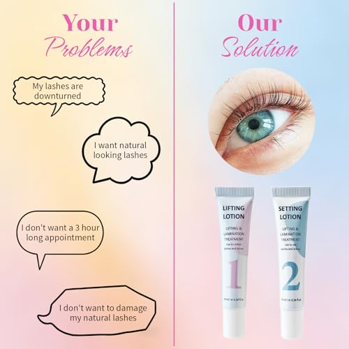 Lomansa Lash Lifting and Setting Lotion – Professional DIY Home Lash Lift
