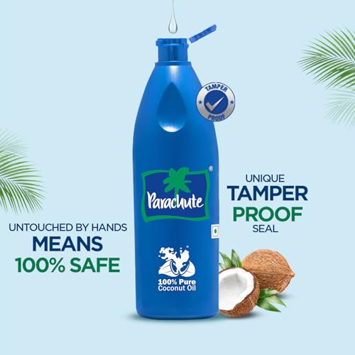 Parachute 100% Pure Unrefined Coconut Oil - 31 Fl Oz (No Chemicals)