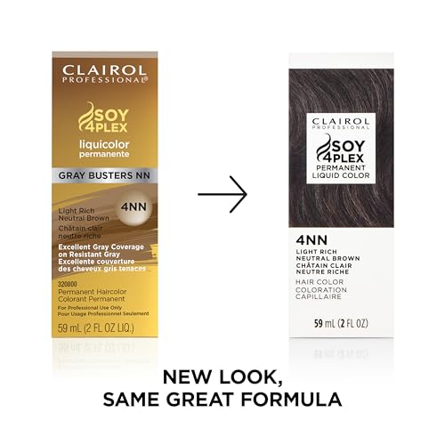 Clairol Professional Permanent Liquid Hair Color - Light/Medium Brown