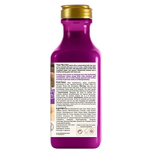 Maui Moisture Heal & Hydrate Shea Butter Hair Mask & Leave-In Conditioner for Curly Hair