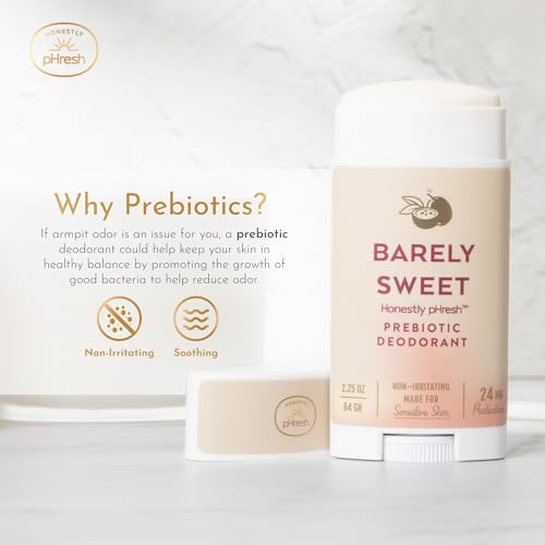 Honestly pHresh Prebiotic Natural Deodorant for Women – Aluminum &