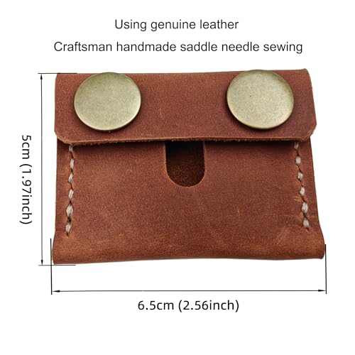 Handmade Leather Razor Travel Cover for Double Edge Safety Razors