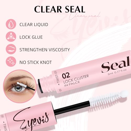 EYEVIS 2-in-1 Waterproof Lash Bond and Seal Glue 10ML