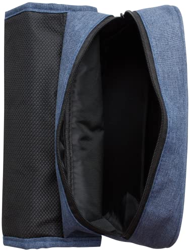 Brookstone Blue Travel Toiletry Bag - Hanging Organizer for Men & Women