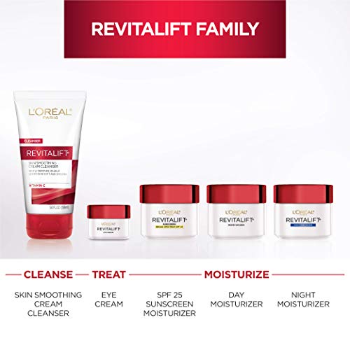 L'Oreal Paris Revitalift Daily Cream Cleanser with Vitamin C - Pack of 2