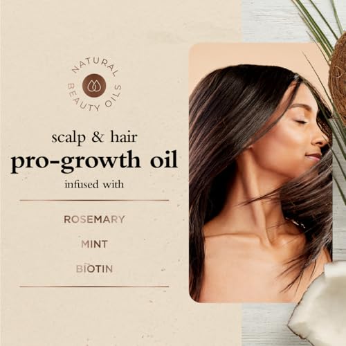 Oliology Hair Oil with Biotin & Herbal Extracts - Nourishing, Shine-Enhancing Treatment, 4 Fl Oz