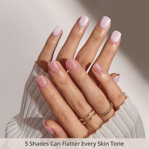 BTArtboxnails Bare 5-Shade Nude-01 XXS Press On Nails - 160Ct