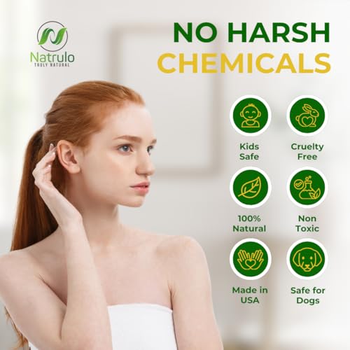 Organic Ear Oil for Earache Relief - Natural Drops for Kids, Adults & Pets