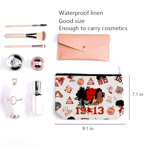 LONGXIN Large Capacity Waterproof Makeup Bag for Women - Paraphernalia Cosmetic Organizer