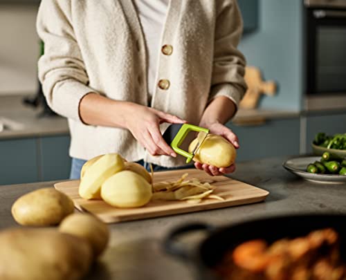 Joseph Joseph Easy-Grip Stainless Steel Potato Peeler - Green