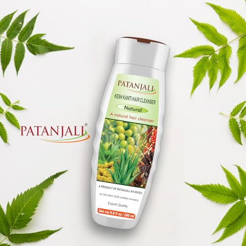 Patanjali Kesh Kanti Natural Hair Cleanser 200ml Pack of 2 – Herbal Hair Wash