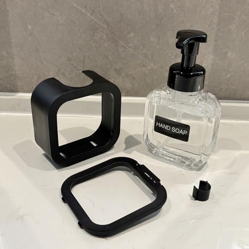 Foaming Soap Dispenser - 300ml Refillable Bottle with Labels