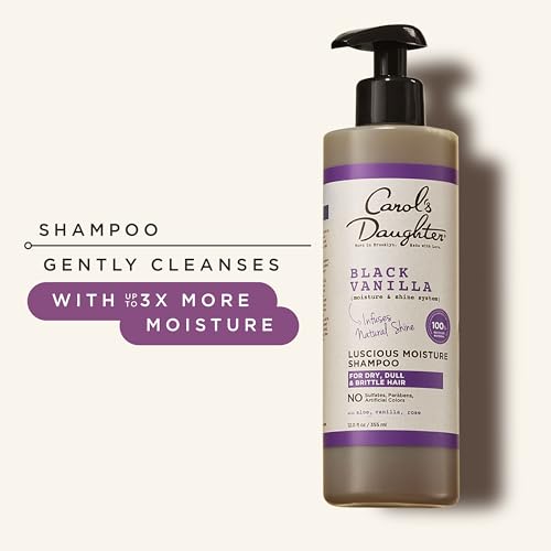 Carol's Daughter Black Vanilla Moisture Shampoo for Curly Hair - 12 Fl Oz