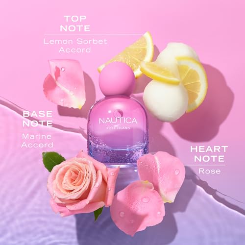 Nautica Rose Island Women's Gift Set - 1.7oz EDP & 2.5oz Shower Gel