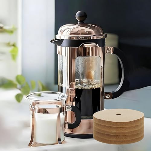 150 Count Disposable Coffee Filters for 34oz French Press