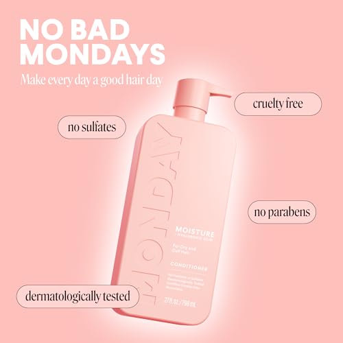 MONDAY Haircare Moisture Conditioner with Hyaluronic Acid, 798 mL