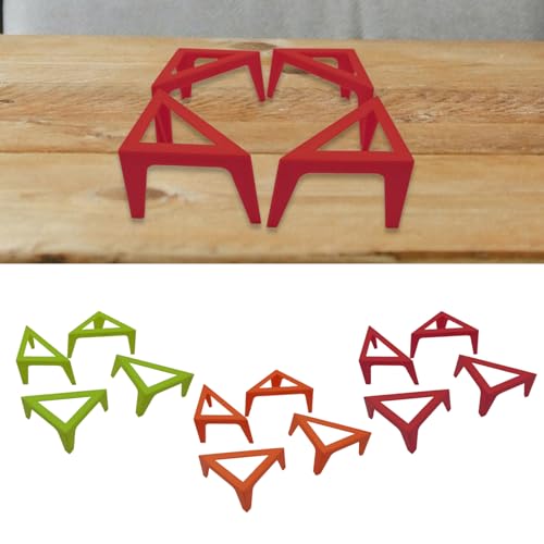 4PCS Plastic Canvas Stands for Acrylic Pouring - Art Support
