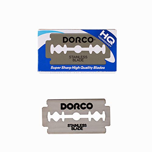 Dorco ST300 Platinum Double Edge Razor Blades - 200 Count Pack of 2