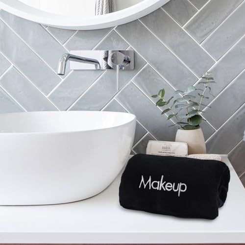 Vnoss Microfiber Makeup Remover Towels - Pack of 6, 13x13 in