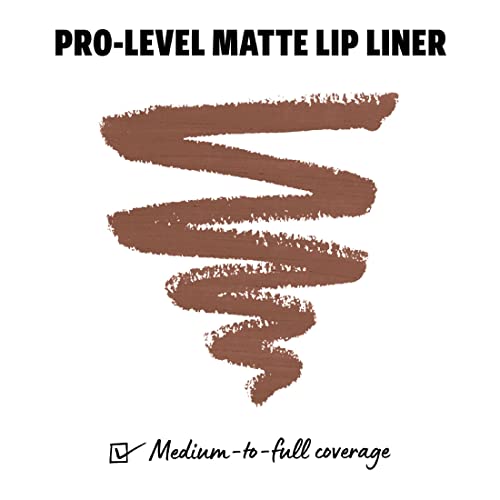 NYX Suede Matte Lip Liner Cape Town Nude Sand 0.04oz Vegan Lip Pencil