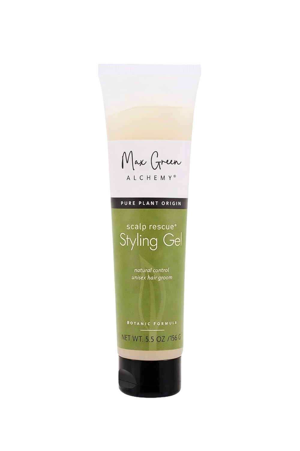 Vegan Hair Styling Gel - Scalp Rescue Organic Formula for Flexible, Natural Styles | 32 Fl Oz, Alcohol-Free & Color Safe