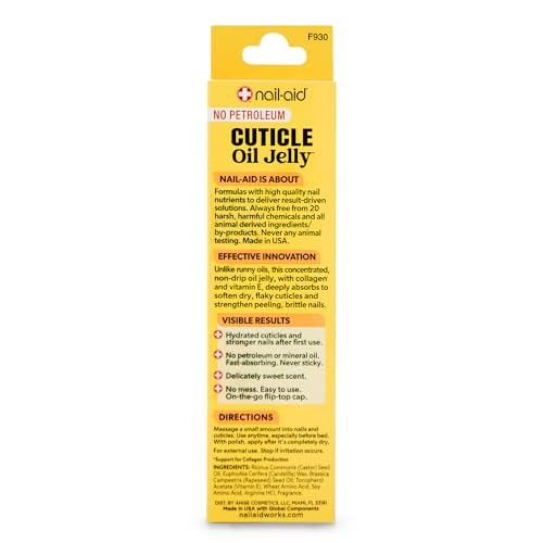 Nail-Aid Cuticle Oil Jelly - Press-On Friendly Hydrating Treatment