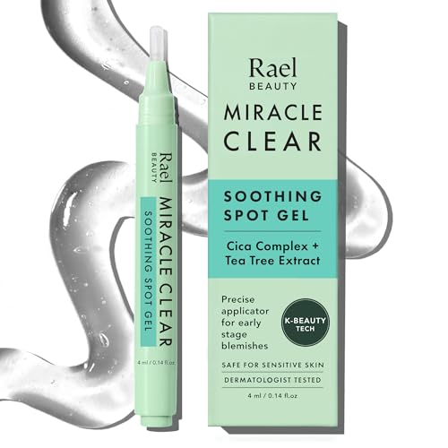 Rael Miracle Clear Soothing Spot Gel with Tea Tree & Cica - 0.14 oz