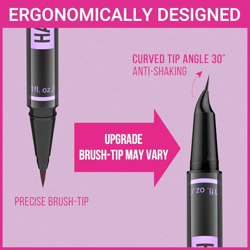 iMethod Dark Brown Eyebrow Pen 2-in-1 Microblading & Fine Tip for Natural Brows