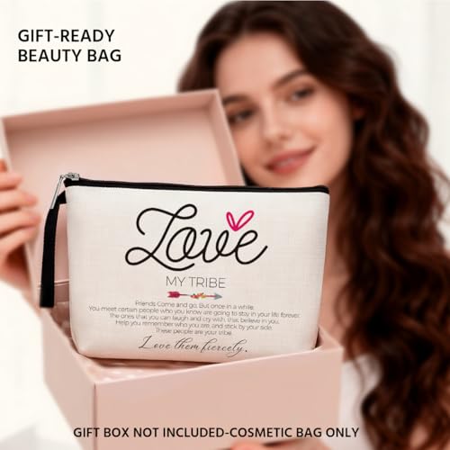 Hanamiya Na Beige Weekender Cosmetic Bag for Women Travel & Gifts
