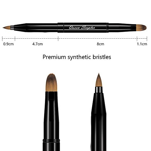 Retractable Dual End Lip Brush & Concealer - Travel Size