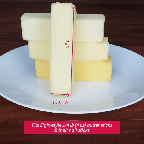 Clever Spreader Butter Spreader & Container - Mess-Free, Made in USA