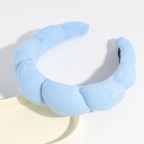 TYSSELY Spa Headband for Women - Soft Terry Cloth Hair Accessory