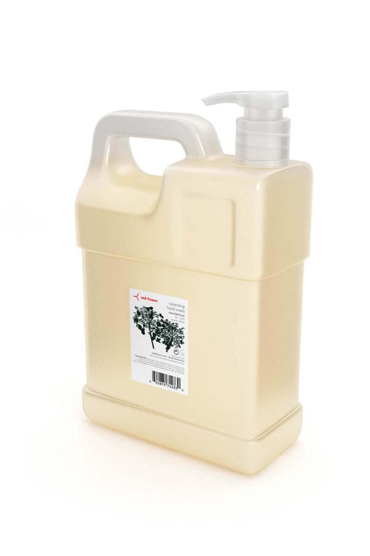 Cleansing Hand Soap - Red Flower Wanderlust Antibacterial, Vegan & Sulfate-Free | 10 oz Hydrating Formula