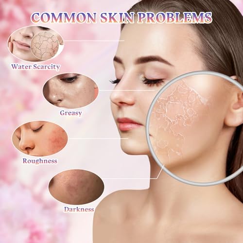Sakura 8-Piece Hydrating Skincare Set for Women & Girls