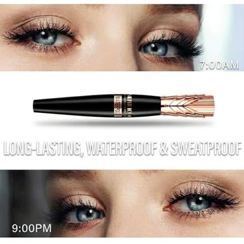 Waterproof Mascara for Oily Skin - Volumizing & Lengthening