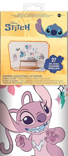 Disney Lilo and Stitch Wall Decals Set - Peel and Stick 27 Pieces