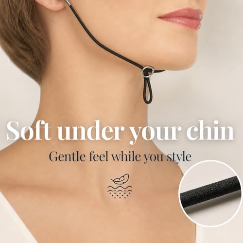Brandywine Wig Chin Strap with Strong Grip for Styling, Cutting & Brushing – 2 Pack