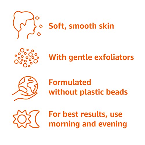 Gentle Exfoliating Face Wash - Daily Facial Cleanser 6.78 fl oz