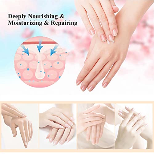 BKPPLZP 10 Pack Hand Cream Set Floral & Fruity, Natural Botanical Fragrance, Travel Size Moisturizer for Dry Hands, Women