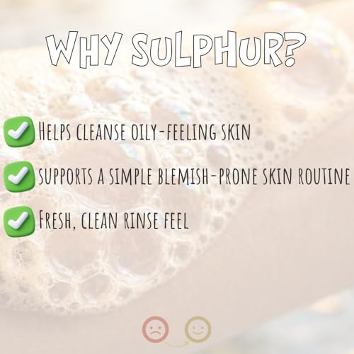 Sulfur Bar Soap for Acne & Skin Purification - Keep It Clean by whytheface