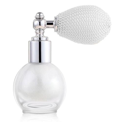 Pearl White Glitter Spray for Face & Body - Long Lasting Highlighter