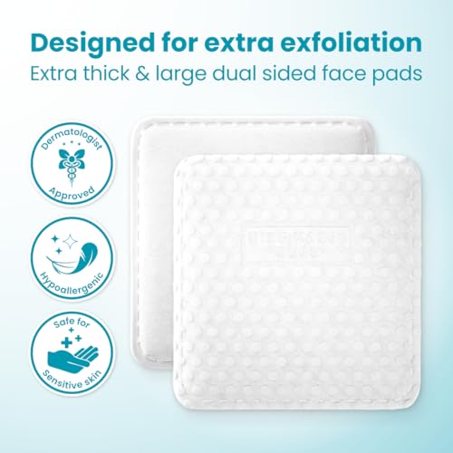 Clean Skin Club Clean©÷ Blemish Control Face Pads ? Extra Large Dual-Sided Face Pads for Blemish-Prone Skin, 100% Bio-Based, Dermatologist Approved, 60 Count