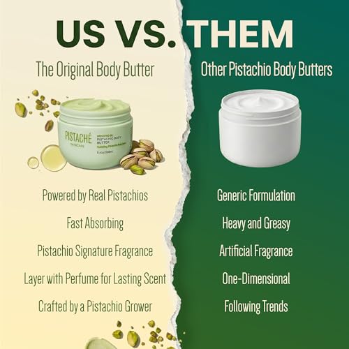 Pistachio Oil Body Butter Trio Travel Set | Pistaché Skincare Moisturizing Cream